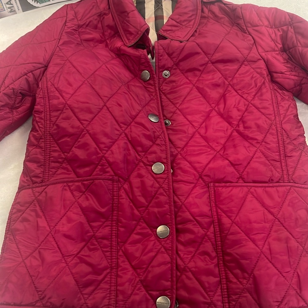 Burberry Girls Classic Jacket - Size 6